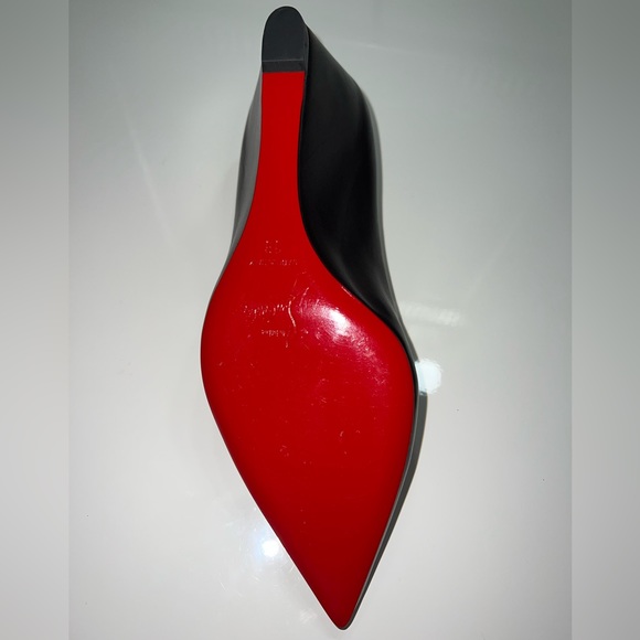 Christian Louboutin Pipina 55 Shinny in Black - Picture 3 of 12